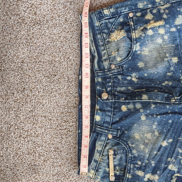 The Heritage by America men's blue denim size 32X33 pants - Picture 3 of 15